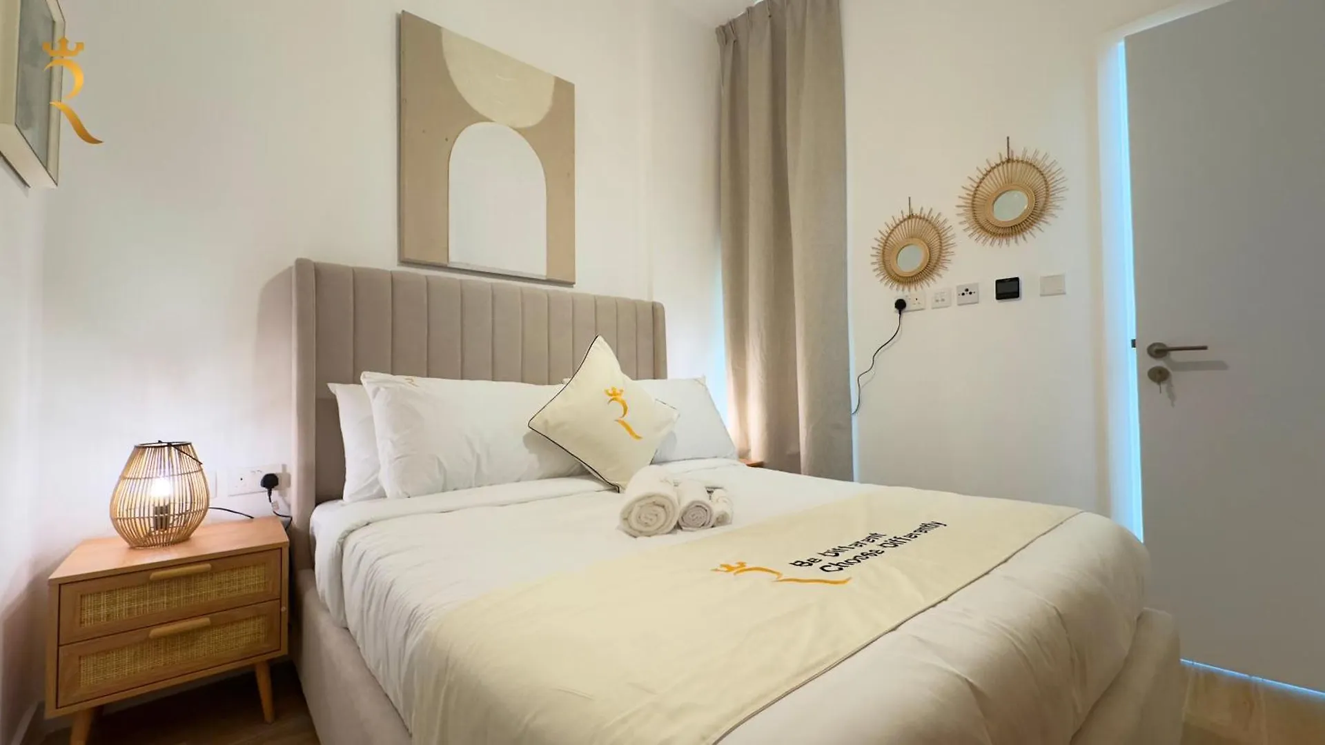 Chic 2Br Oasis Masdar City Escape Abu Dhabi Emirados Árabes Unidos