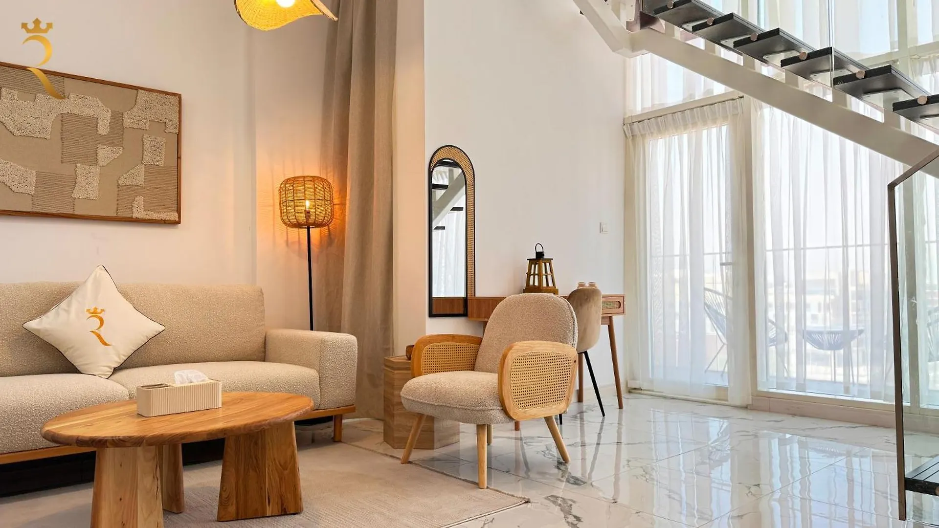 Chic 2Br Oasis Masdar City Escape Abu Dhabi Apartamento