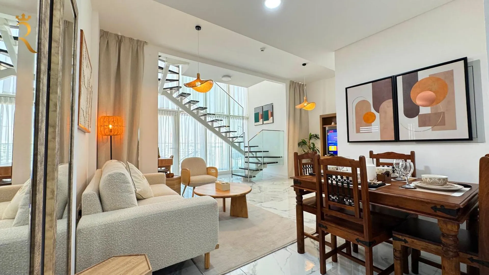 Chic 2Br Oasis Masdar City Escape Abu Dhabi Apartamento