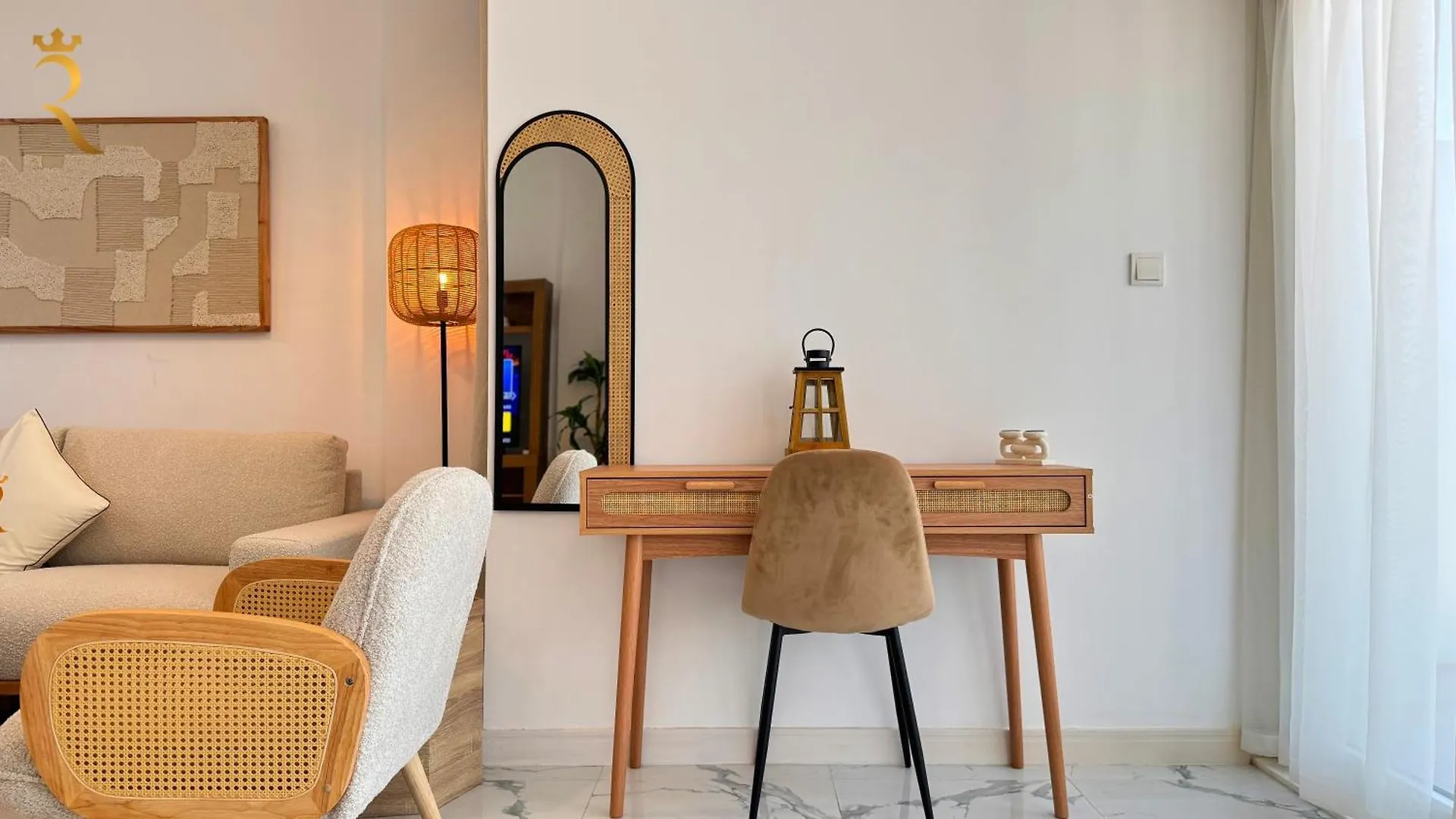 Apartamento Chic 2Br Oasis Masdar City Escape Abu Dhabi